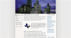 Desktop Screenshot of dsl-houston.net